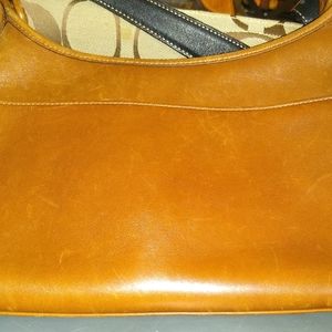 Legacy Vintage Coach 9136 Tan Brown Cross Body Bag